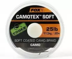 Поводковый материал FOX Camotex Soft Camo 20m 20lb CAC735