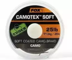 Поводковый материал FOX Camotex Soft Camo 20m 25lb CAC736