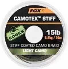 Поводковый материал Fox Camotex Stiff Light Camo 20lb 20m