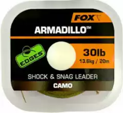 Поводковый материал Fox Edges Camo Armadillo 30lb 20m