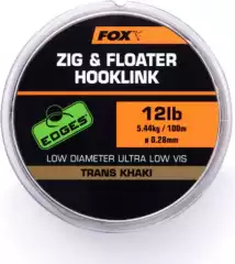 Поводковый материал Fox Edges Zig Floater Hooklink 10lb 0.26mm 100m