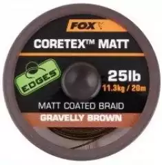 Поводковый материал Fox Matt Coretex Gravelly Brown 20lb 20m