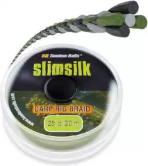 Поводковый материал Tandem Baits Slimsilk 20m 25lb Weed