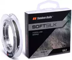 Поводковый материал Tandem Baits Softsilk 10m 25lb Silt