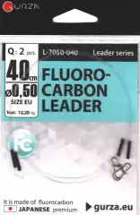 Поводок Gurza FLUOROCARBON LEADER 30см/0,60мм 2шт (Test 18,7kg)
