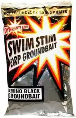 Прикормка Dynamite Baits Swim Stim Groundbaits Amino Black 900g