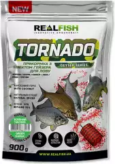 Прикормка REAL FISH TORNADO Карась Зеленый Чеснок 900g