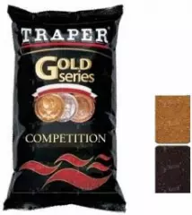 Прикормка Traper 1кг Gold Competition черная 00098