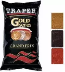 Прикормка Traper 1кг Gold Grand Prix черная 00007