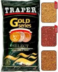 Прикормка Traper 1кг Gold Select желтая 00105