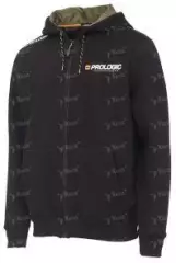 Реглан Prologic Eden Zip Hoodie Black Caviar 73754 XL