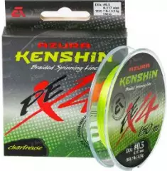 Шнур Azura Kenshin PE X4 150m #0.6 10lb