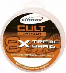 Шнур Climax Cult Catfish X-Treme Braid 280м 0.40мм (серый)