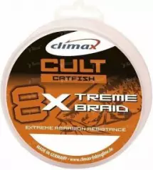 Шнур Climax Cult Catfish X-Treme Braid 280м 0.50мм (серый)