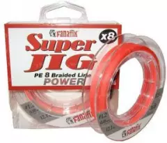 Шнур Fanatik Super Jig PE X8 120м Orange 1.2/0.18мм