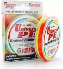 Шнур Fanatik Universal PE X4 150м Varicoloured 1.0/0.16мм
