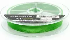 Шнур Favorite X1 PE 4x 150m зеленый #0.6/0.128мм 12lb