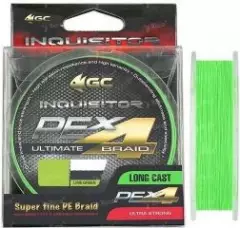 Шнур Golden Catch Inquisitor X4 Lime Green 150м #0.8