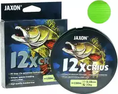 Шнур Jaxon Crius 12x Flash 0.16mm 150m ярко зеленый