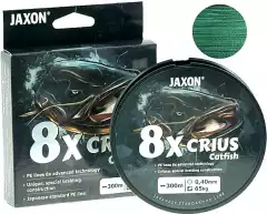 Шнур Jaxon Crius 8x Catfish Green 0.37mm 300m