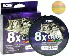 Шнур Jaxon Crius 8x Multicolor 0.18mm 200m