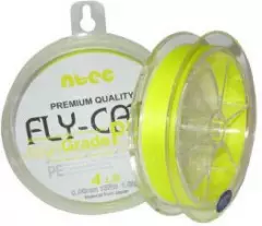Шнур Ntec FlyCat 0.10мм Yellow 137м