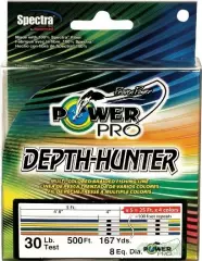 Шнур PowerPro Depth Hunter 150m Multi Color 0.10mm