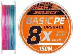 Шнур Select Basic PE 8x 150m #1.0 18lb Multicolor