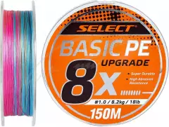 Шнур Select Basic PE 8x 150m (мульти.) #0.6/0.10mm 12lb/5.5kg