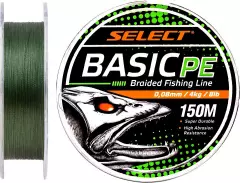 Шнур Select Basic PE Dark Green 150m 0.08mm