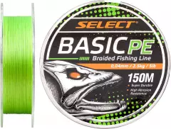 Шнур Select Basic PE Light Green 150m 0.10mm