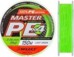 Шнур Select Master 100м 0.14 салатный