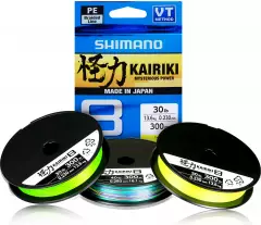 Шнур Shimano Kairiki 8 PE Mantis Green 150m 0.10mm