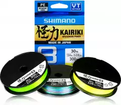 Шнур Shimano Kairiki 8 PE Mantis Green 150m 0.16mm