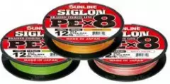 Шнур Sunline Siglon PE x8 12lb оранжевый 150m