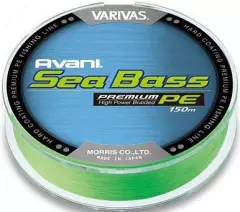 Шнур Varivas New Avani Sea Bass PE Green 150m #1.0