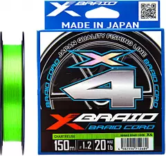 Шнур X-Braid Braid Cord X4 150m #0.5
