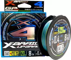 Шнур X-Braid Upgrade X4 3colored 150m #0.8