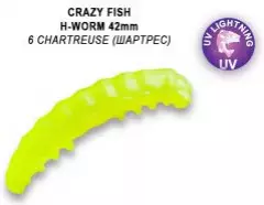 Силикон Crazy Fish MF H-Worm 1.65