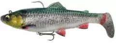 Силикон Savage Gear 4D Trout Rattle Shad 125мм MS Green Silver