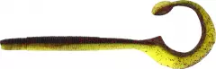 Силикон Westin Ned Worm Curl 12cm 3g Black/Chartreuse (5шт/уп)