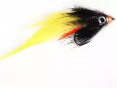 Стример Bead Head Zonker Black/Yellow ST41-08