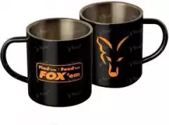 Термокружка FOX Stainless Black XL 400ml Mug FFF CLU254