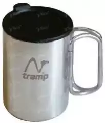 Термокружка Tramp со складными ручками и крышкой 320мл TRC-045