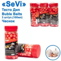 Тесто Дип Buble Baits 100ml Чеснок оптом недорого в Украине