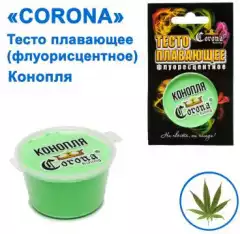 Тесто плавающее Corona флуоресцентное Конопля