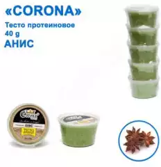 Тесто протеиновое Corona 40g анис (5шт)