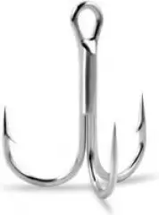 Тройник Gurza Round treble hook Ni K-2503 №2 1шт