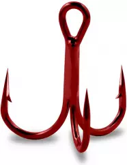 Тройник Gurza Round treble hook ST-36 № 12 RED