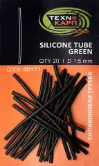 Трубка силиконовая Технокарп green 1.5mm